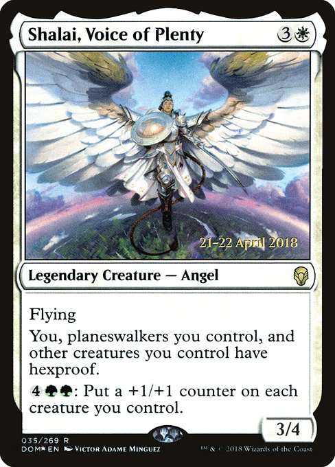 Shalai, Voice of Plenty [Foil]