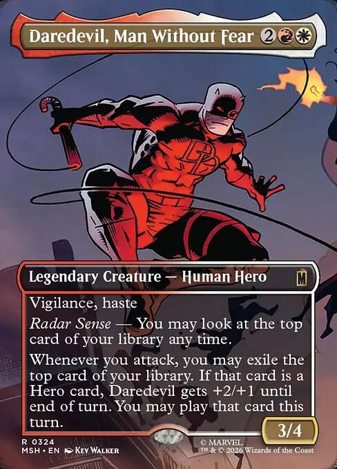 Daredevil, Man Without Fear [Foil]