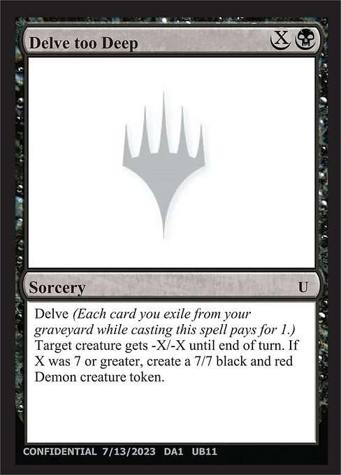 Delve too Deep