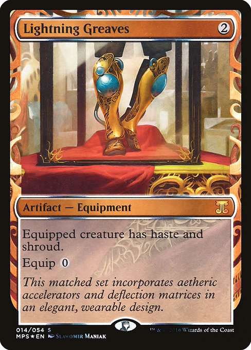 Lightning Greaves [Foil]