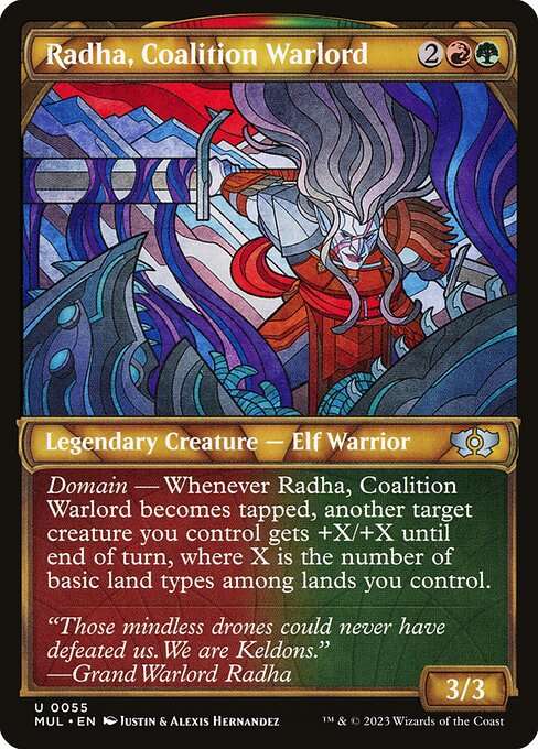 Radha, Coalition Warlord [Foil]