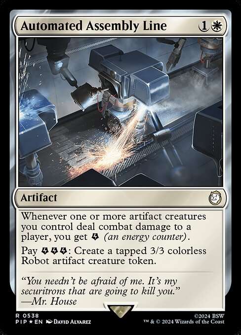 Automated Assembly Line [Foil]
