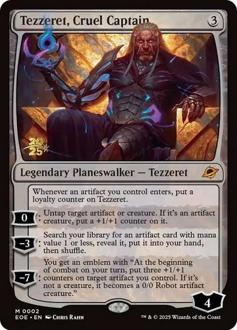 Tezzeret, Cruel Captain [Foil]