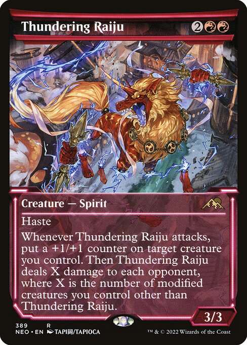 Thundering Raiju [Foil]