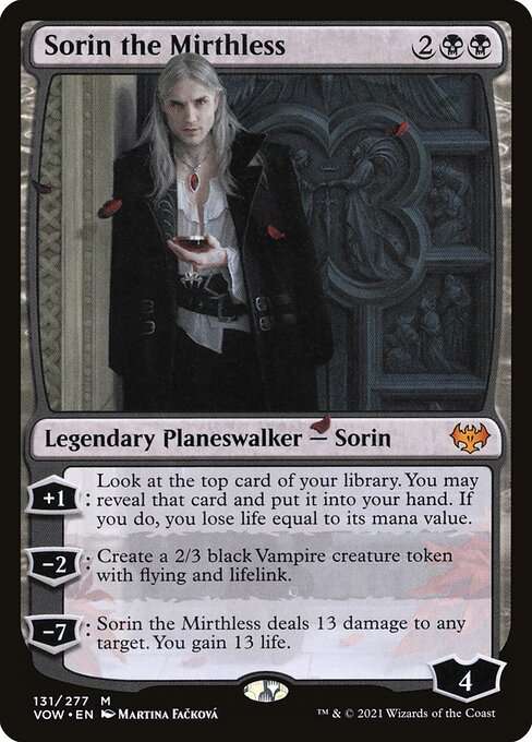 Sorin the Mirthless [Foil]