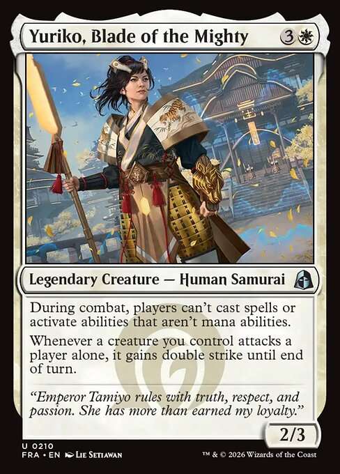 Yuriko, Blade of the Mighty