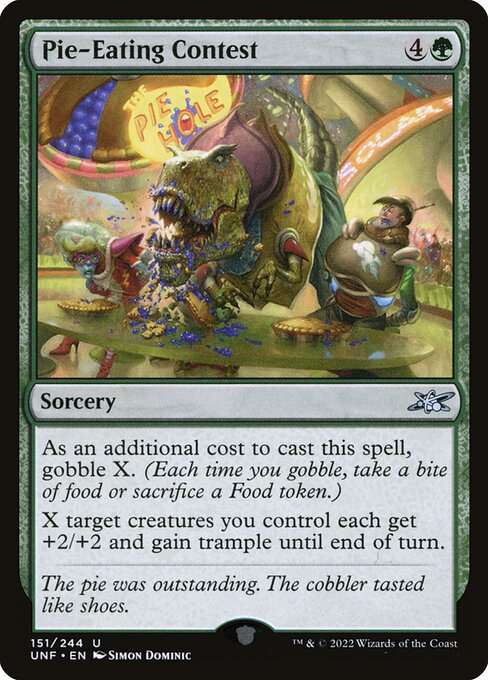 Pie-Eating Contest [Foil]
