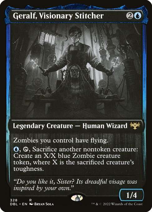 Geralf, Visionary Stitcher [Foil]