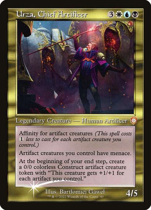 Urza, Chief Artificer [Etched]