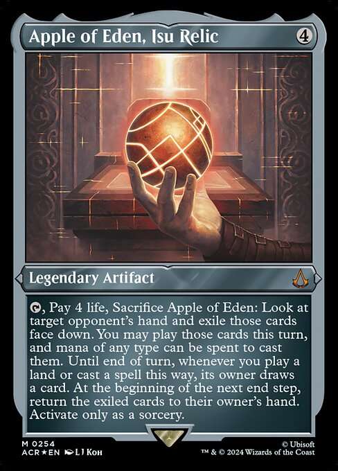 Apple of Eden, Isu Relic [Etched]
