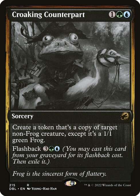 Croaking Counterpart [Foil]