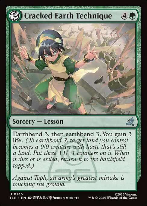 Cracked Earth Technique [Foil]