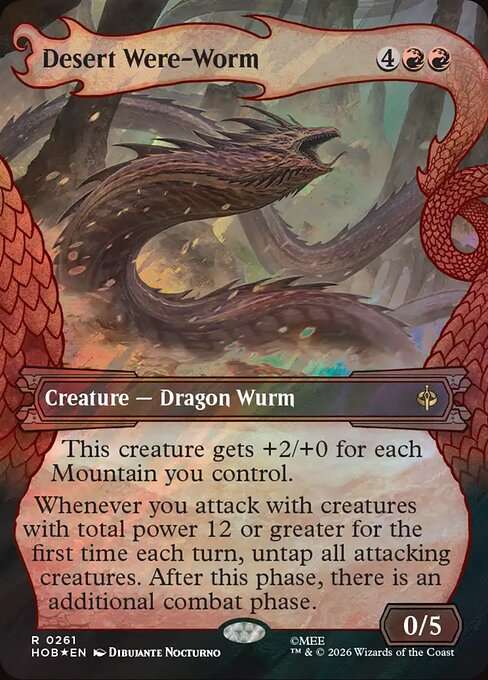Desert Were-Worm [Foil]