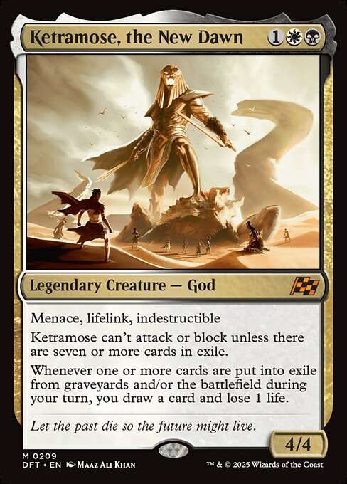 Ketramose, the New Dawn [Foil]