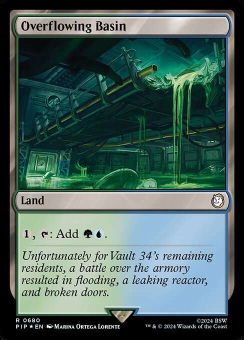 Overflowing Basin [Foil]