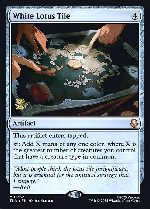White Lotus Tile [Foil]