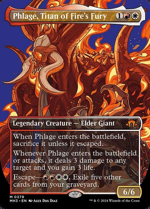 Phlage, Titan of Fire's Fury [Foil]