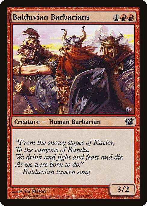 Balduvian Barbarians [Foil]