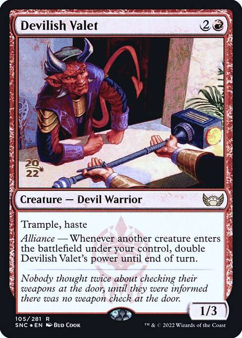 Devilish Valet [Foil]