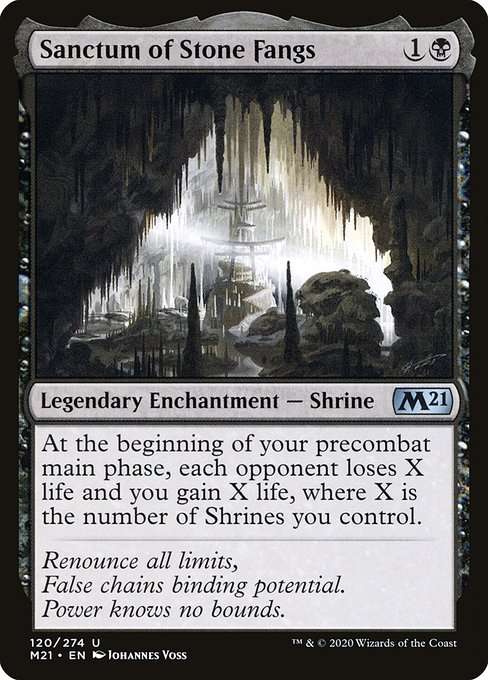 Sanctum of Stone Fangs [Foil]