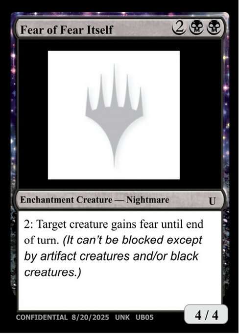 Fear of Fear Itself