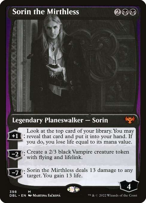 Sorin the Mirthless [Foil]