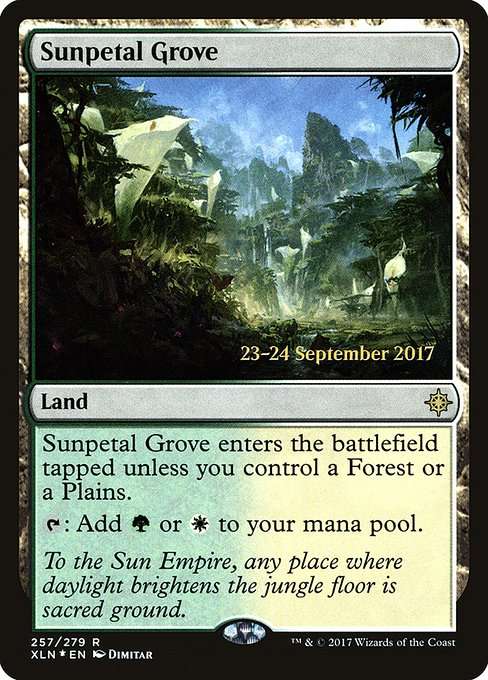 Sunpetal Grove [Foil]