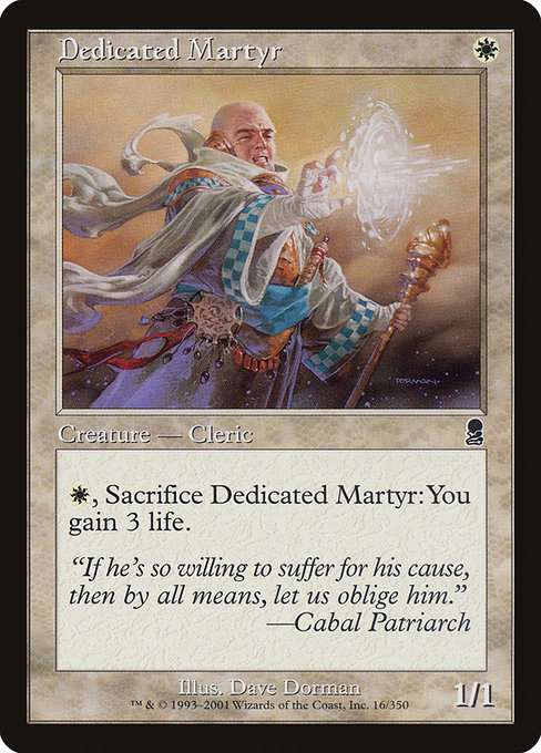 Dedicated Martyr [Foil]