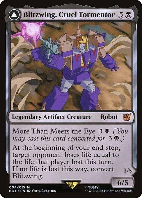 Blitzwing, Cruel Tormentor // Blitzwing, Adaptive Assailant [Foil]