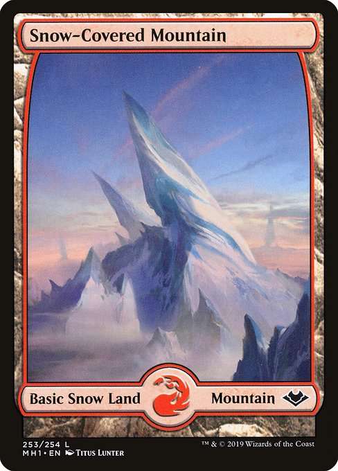 Snow-Covered Mountain [Foil]