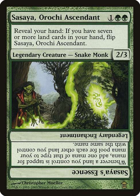 Sasaya, Orochi Ascendant // Sasaya's Essence [Foil]