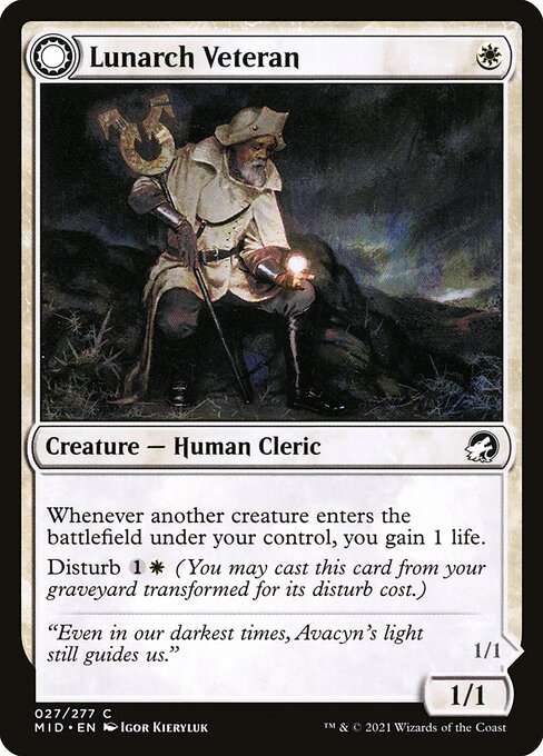 Lunarch Veteran // Luminous Phantom [Foil]