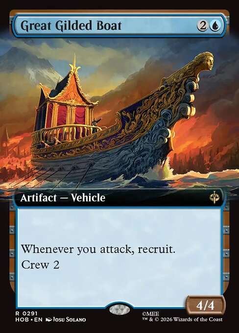 Great Gilded Boat [Foil]