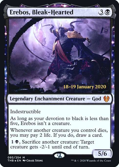 Erebos, Bleak-Hearted [Foil]