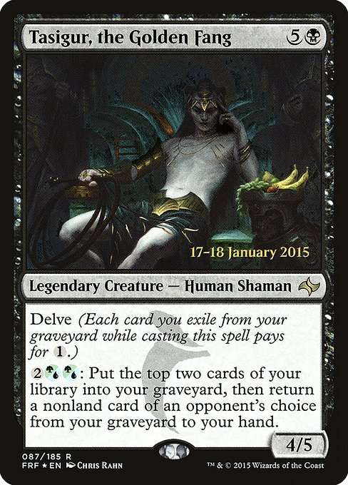 Tasigur, the Golden Fang [Foil]