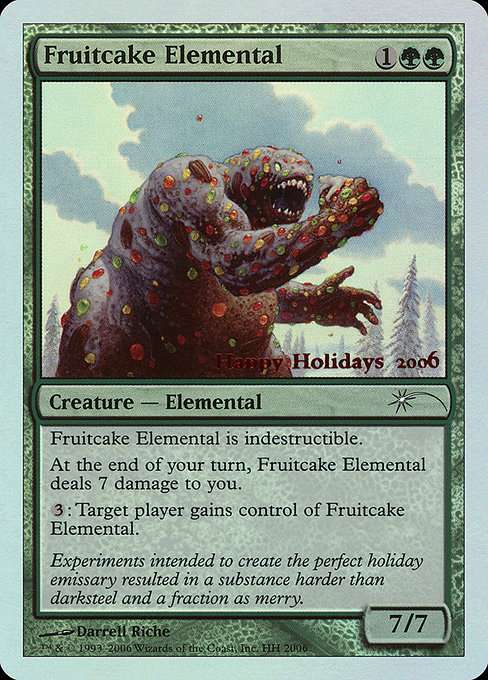 Fruitcake Elemental [Foil]