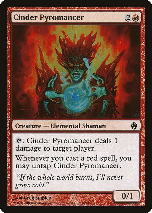 Cinder Pyromancer [Foil]