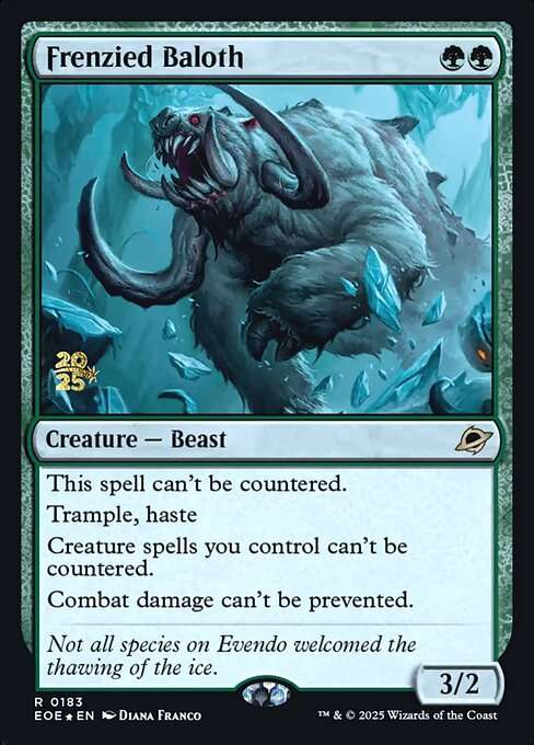Frenzied Baloth [Foil]