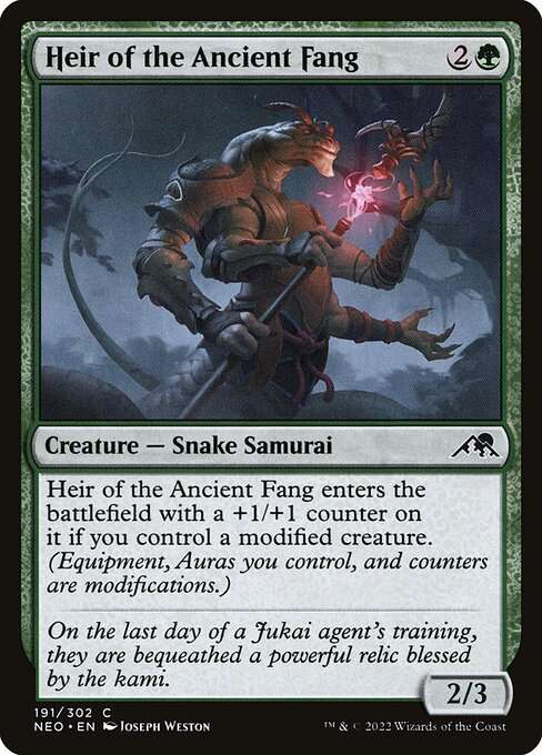 Heir of the Ancient Fang [Foil]