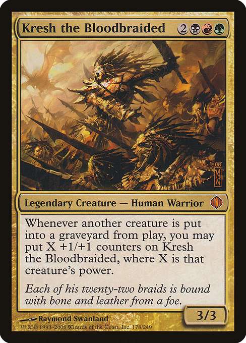 Kresh the Bloodbraided [Foil]