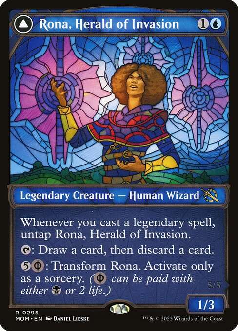 Rona, Herald of Invasion // Rona, Tolarian Obliterator [Foil]
