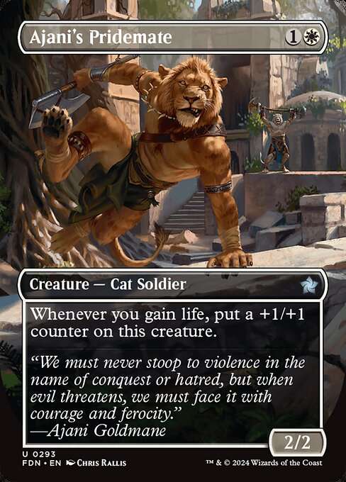 Ajani's Pridemate [Foil]