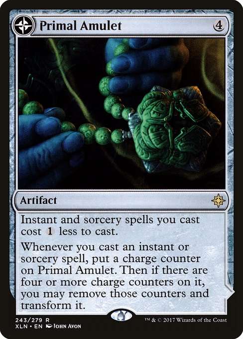 Primal Amulet // Primal Wellspring [Foil]