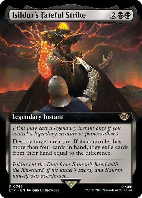 Isildur's Fateful Strike [Foil]
