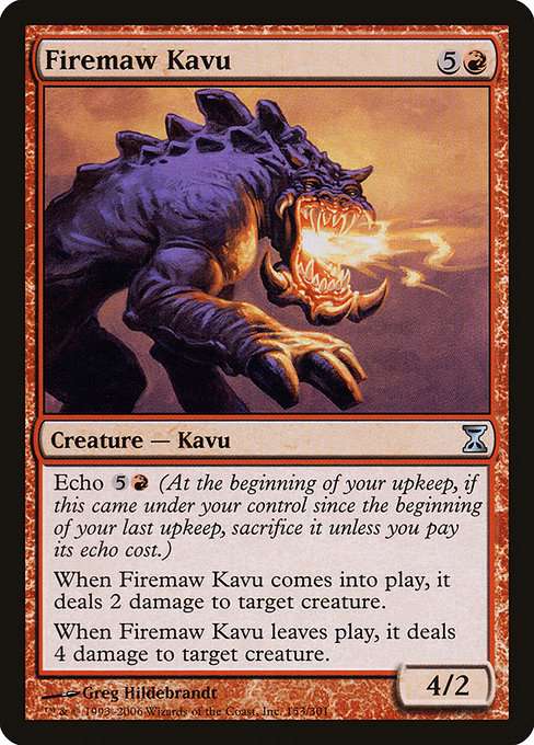 Firemaw Kavu [Foil]
