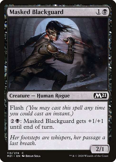 Masked Blackguard [Foil]