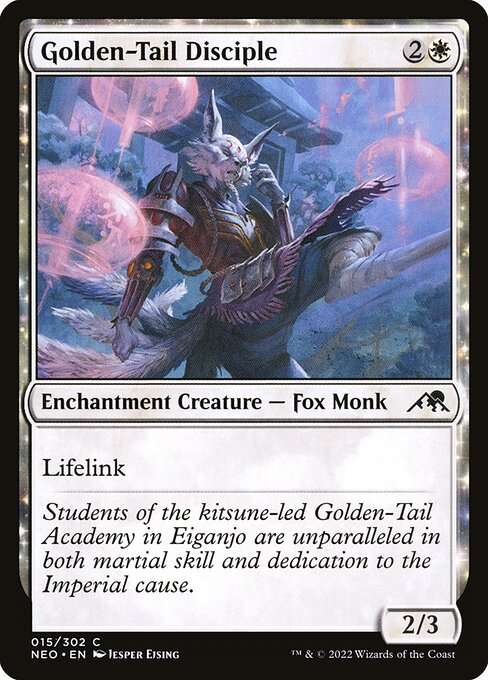 Golden-Tail Disciple [Foil]