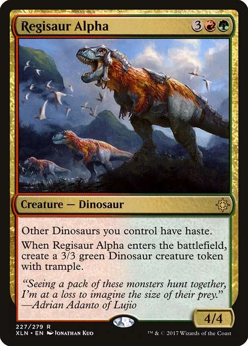 Regisaur Alpha [Foil]