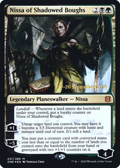 Nissa of Shadowed Boughs [Foil]