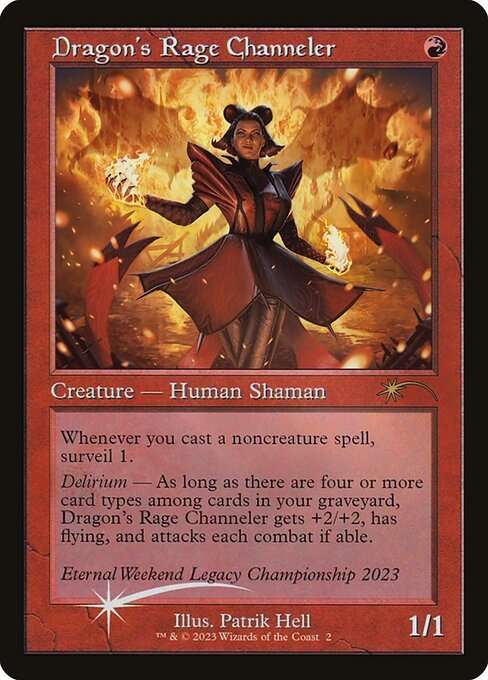 Dragon's Rage Channeler [Foil]